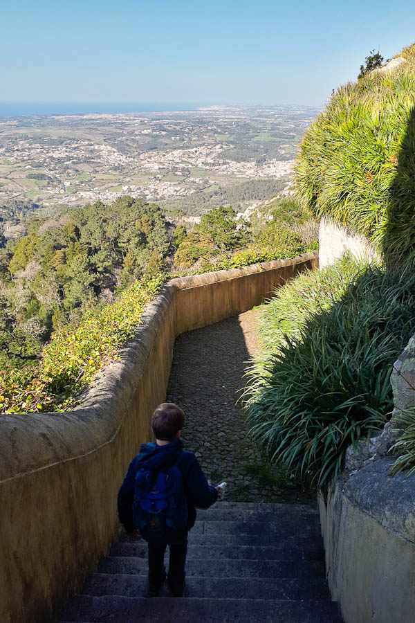 Palacio da Pena wandern mit Kindern