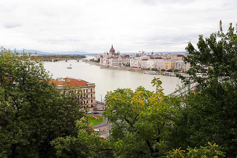 Budapest Aussicht Burgpalast