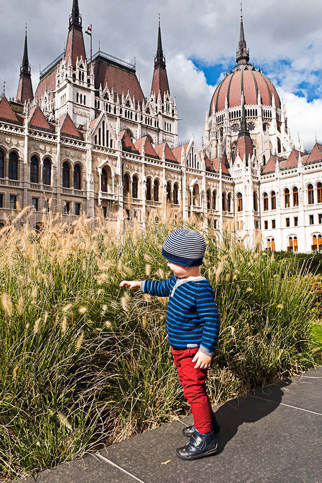 Budapest mit Kind: Parlament