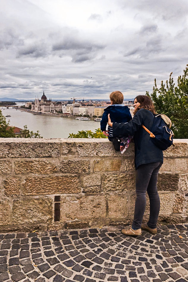 Budapest mit Kleinkind