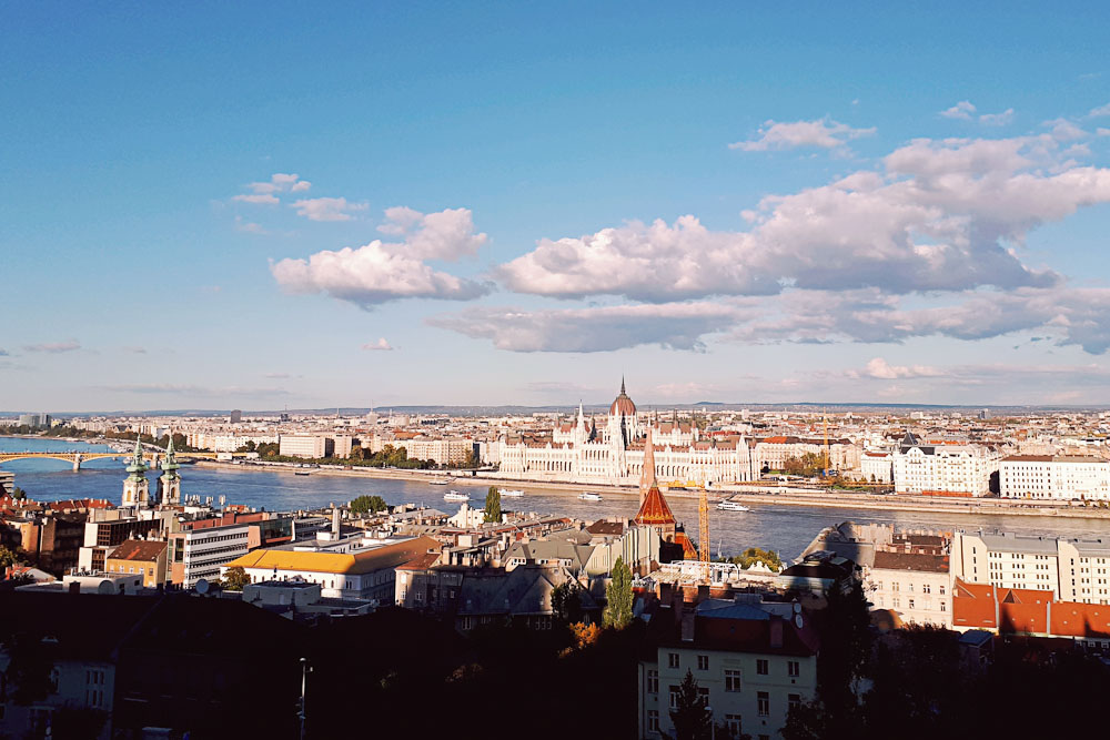 Budapest Aussicht Fischerbastei