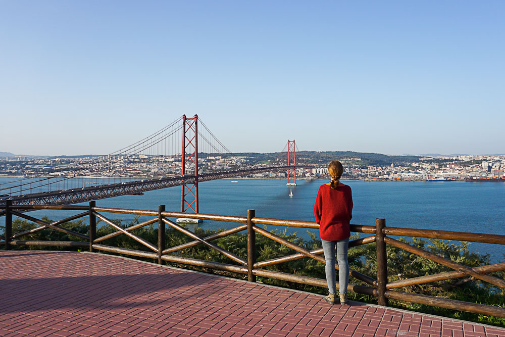Ponte 25 Abril - Lissabon im Januar