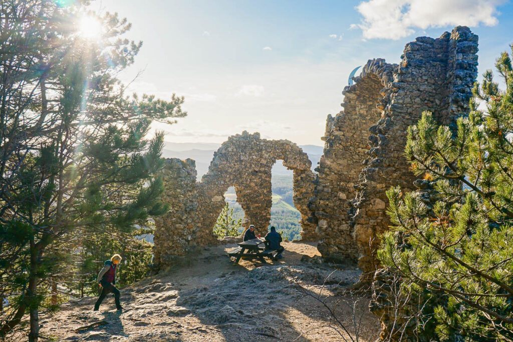 türkensturz mit kindern wandern