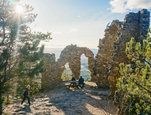 türkensturz mit kindern wandern