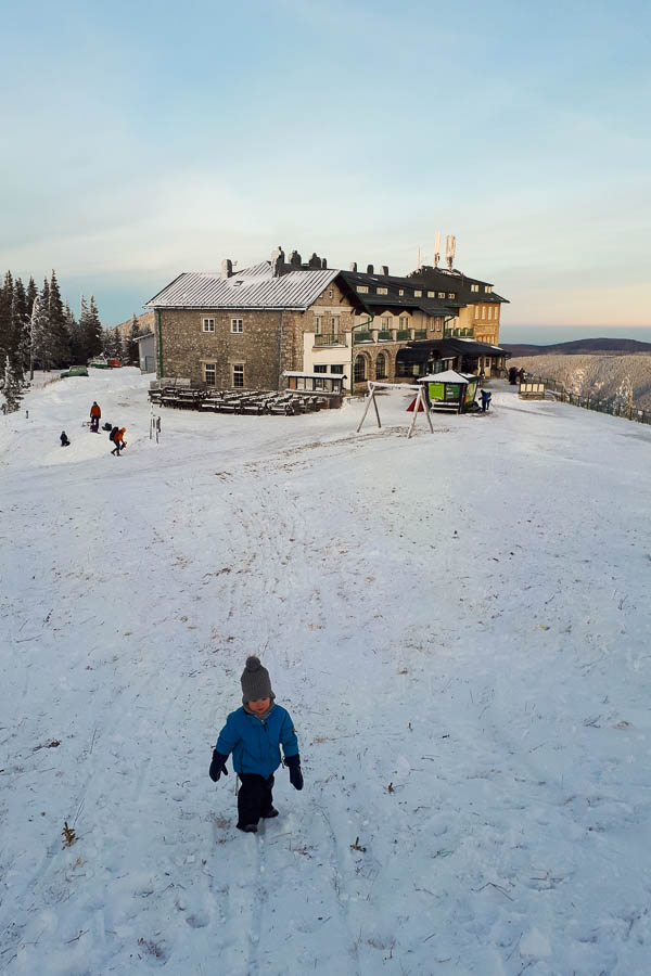 Raxseilbahn Rax wandern im Winter