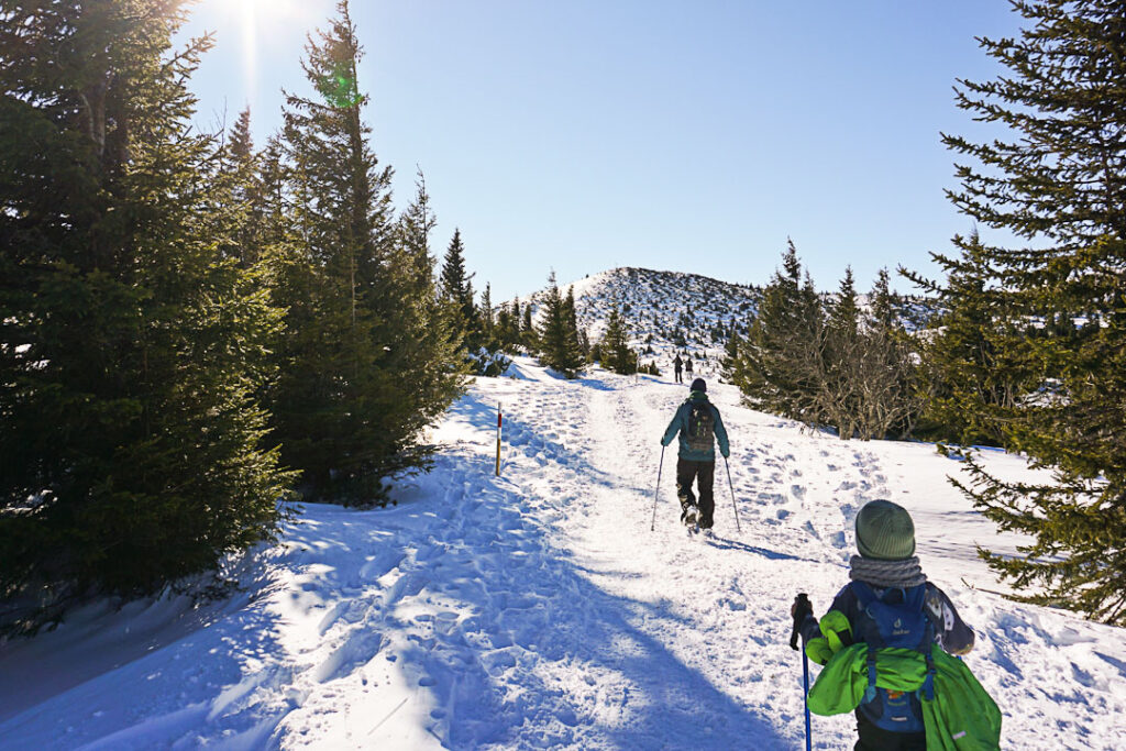 Rax Schneeschuhwanderung