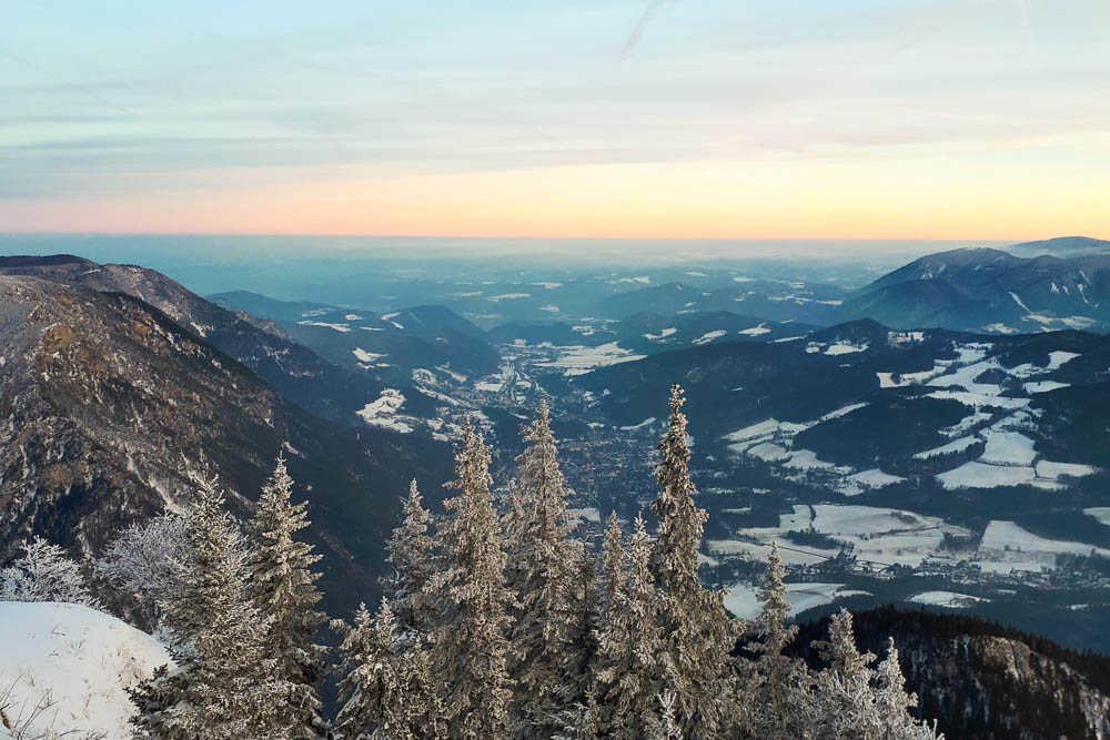 Rax Schneeschuhe wandern Winterwanderung