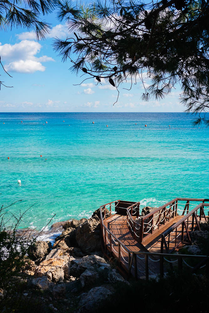 Zypern Konnos Beach im Winter