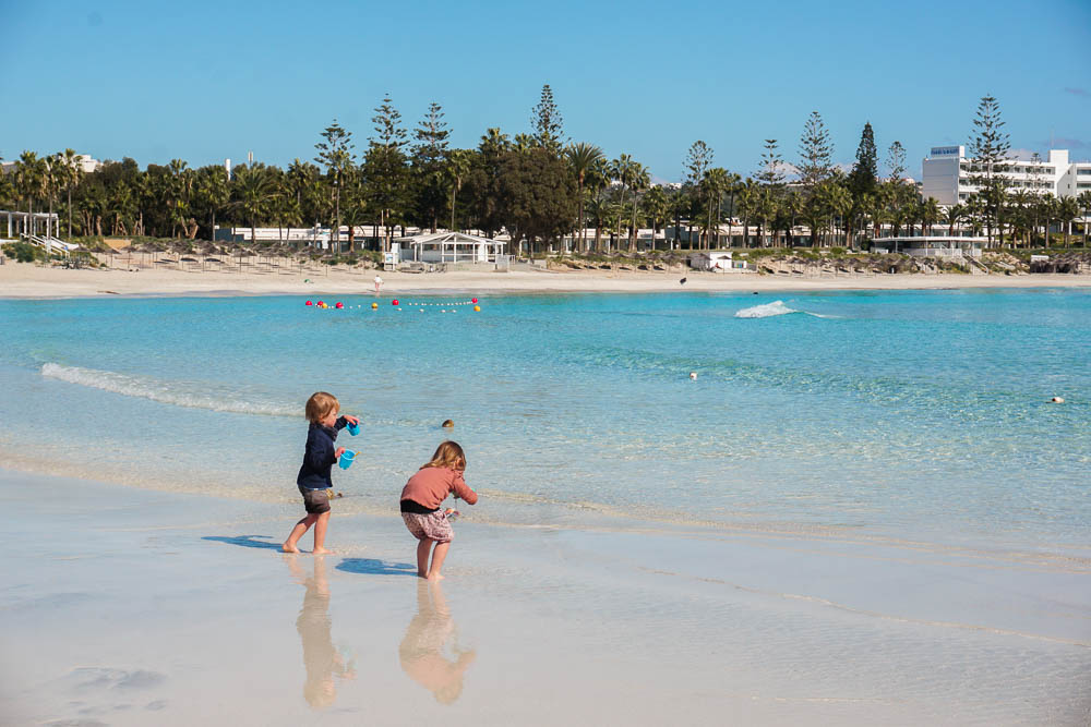 Nissi Beach mit Kindern