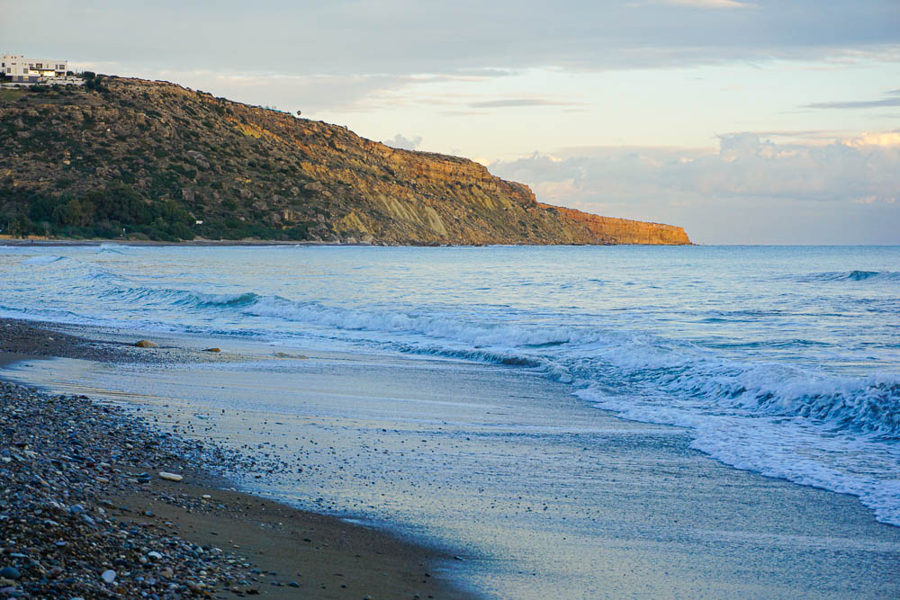 Pissouri Beach Zypern Winter