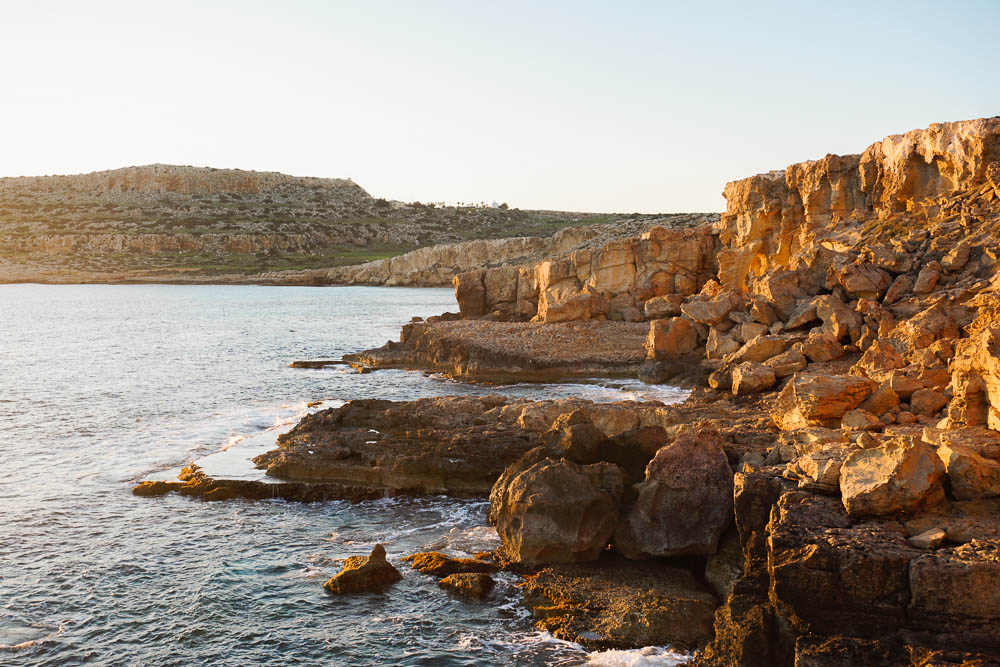 Zypern Kap Greco Sonnenuntergang