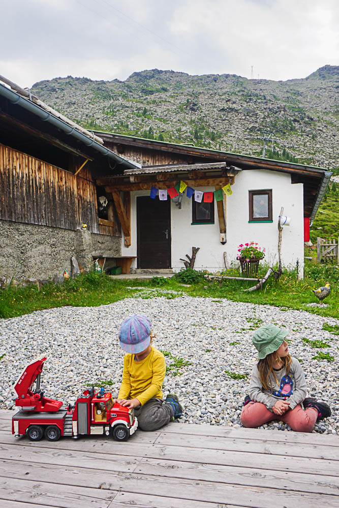Tirol Tulfeinalm mit Kindern