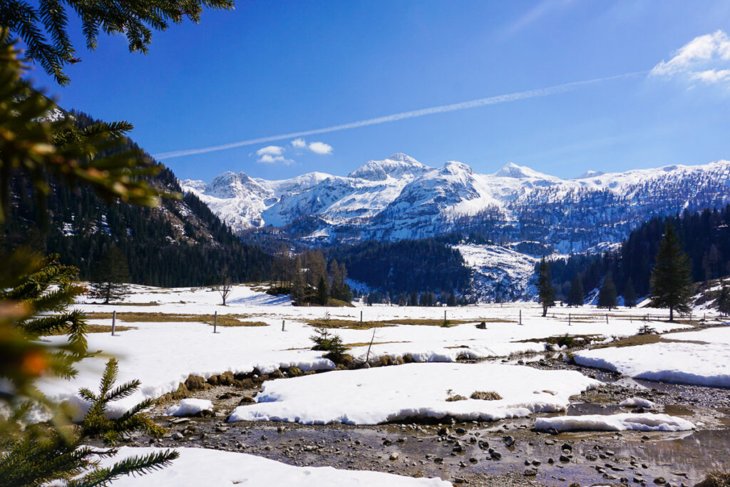 Gnadenalm Obertauern Winter-Aktivitäten Langlaufen Pferdeschlittenfahrten 