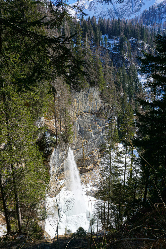 Johanneswasserfall Obertauern Winter