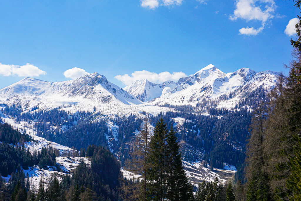 Obertauern Berge Winter