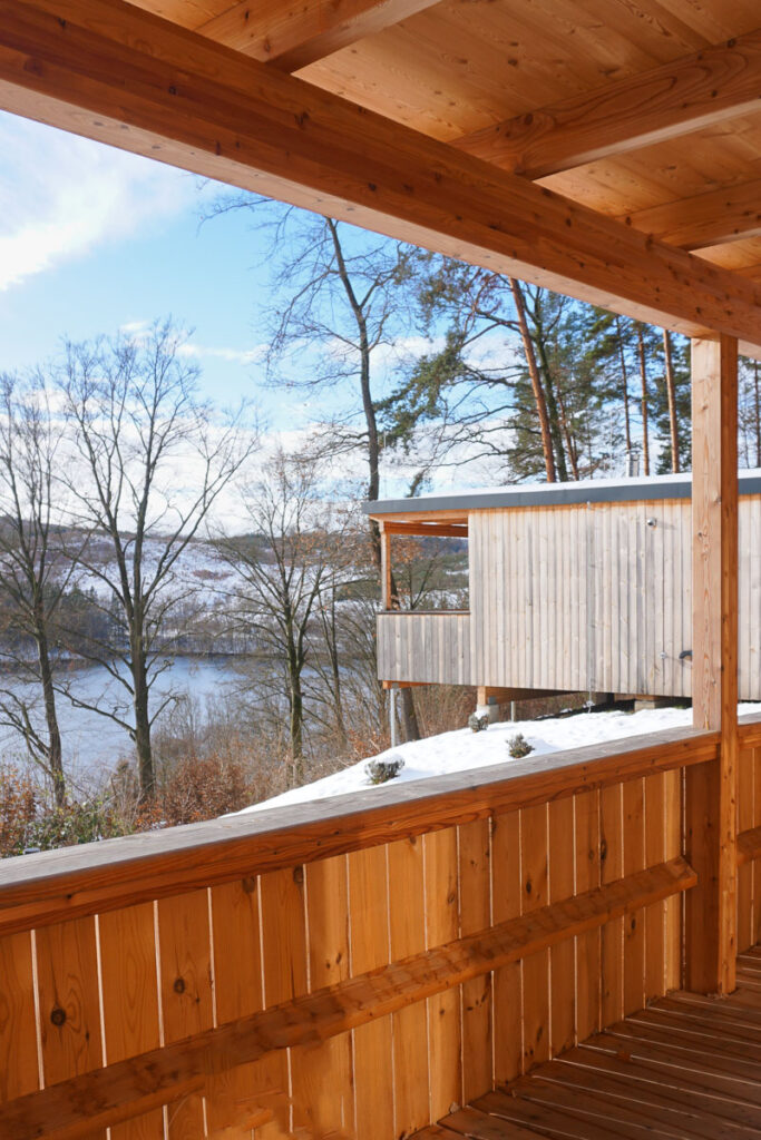 Winter im Waldviertel am See Unterkunft