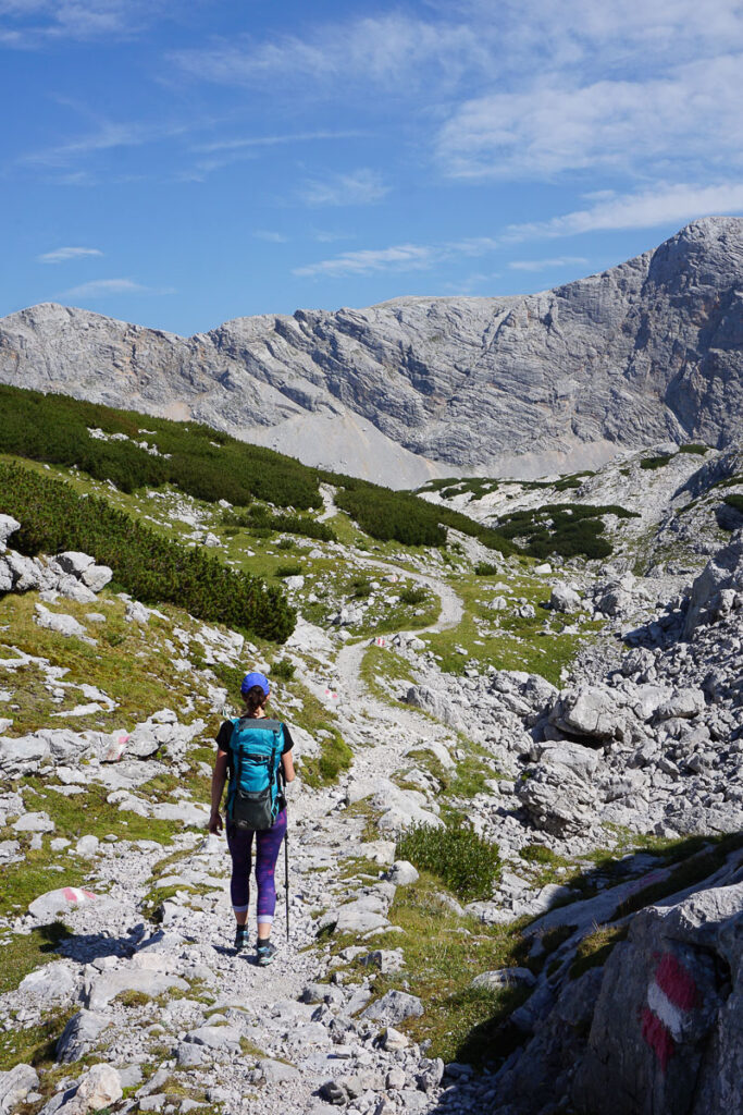 Wanderweg Simonyhuette Wiesberghaus Dachstein