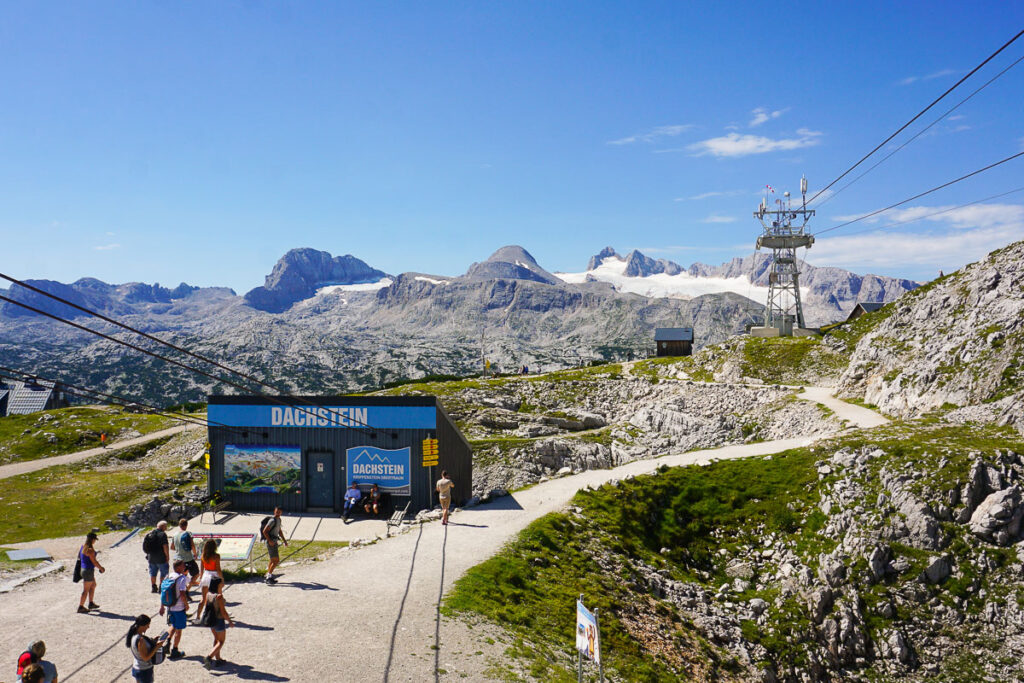 Dachstein Krippenstein Seilbahn Bergstation