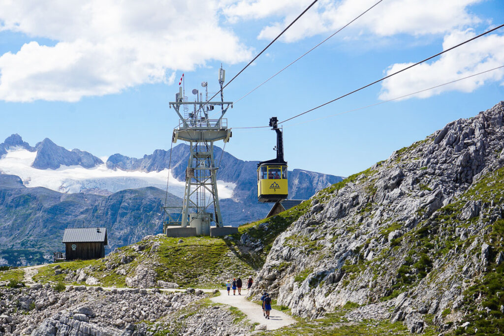 Dachstein Krippenstein Seilbahn 3. Teilstrecke Gjaidalm