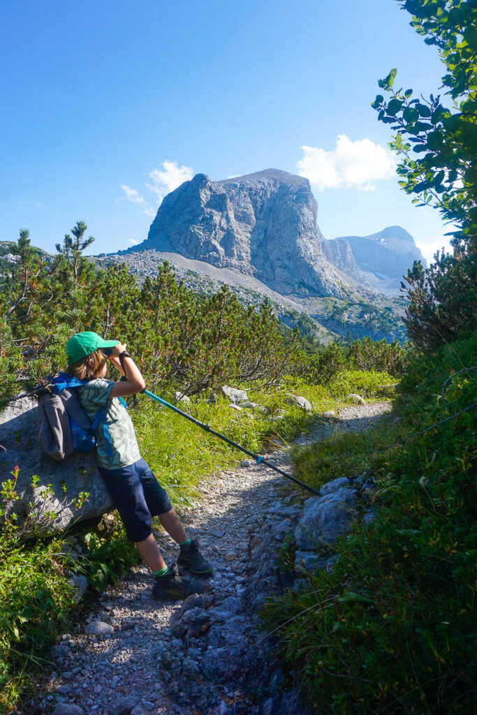 Dachstein Hüttenwanderung mit Kindern