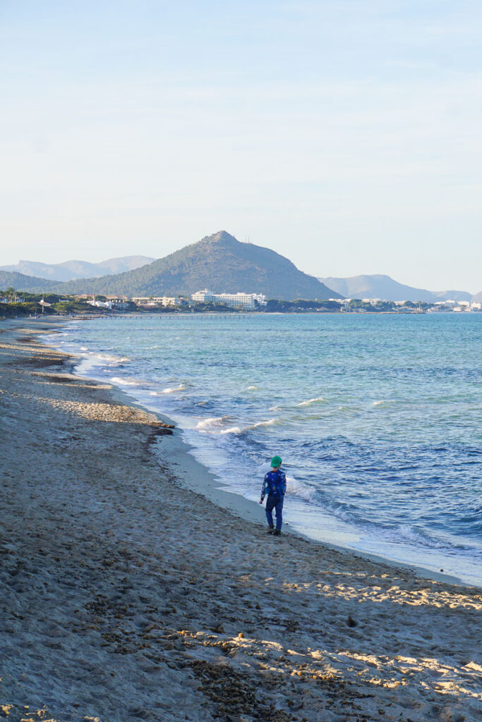 Schöne Strände Norden von Mallorca