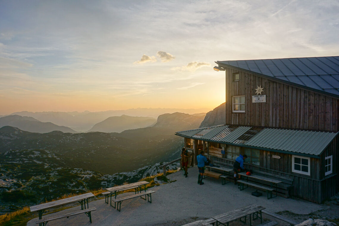 Dachstein Hüttenwanderung Simonyhütte