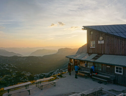 Dachstein Hüttenwanderung Simonyhütte