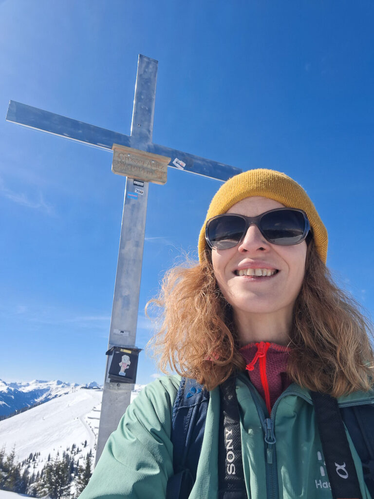 Großer Asitz leichte Wanderung Gipfel