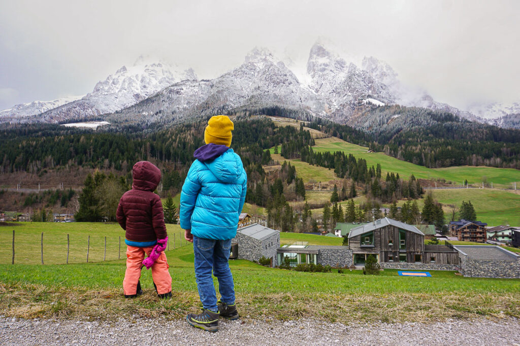 Leogang wandern mit Kindern leichte Wanderwege