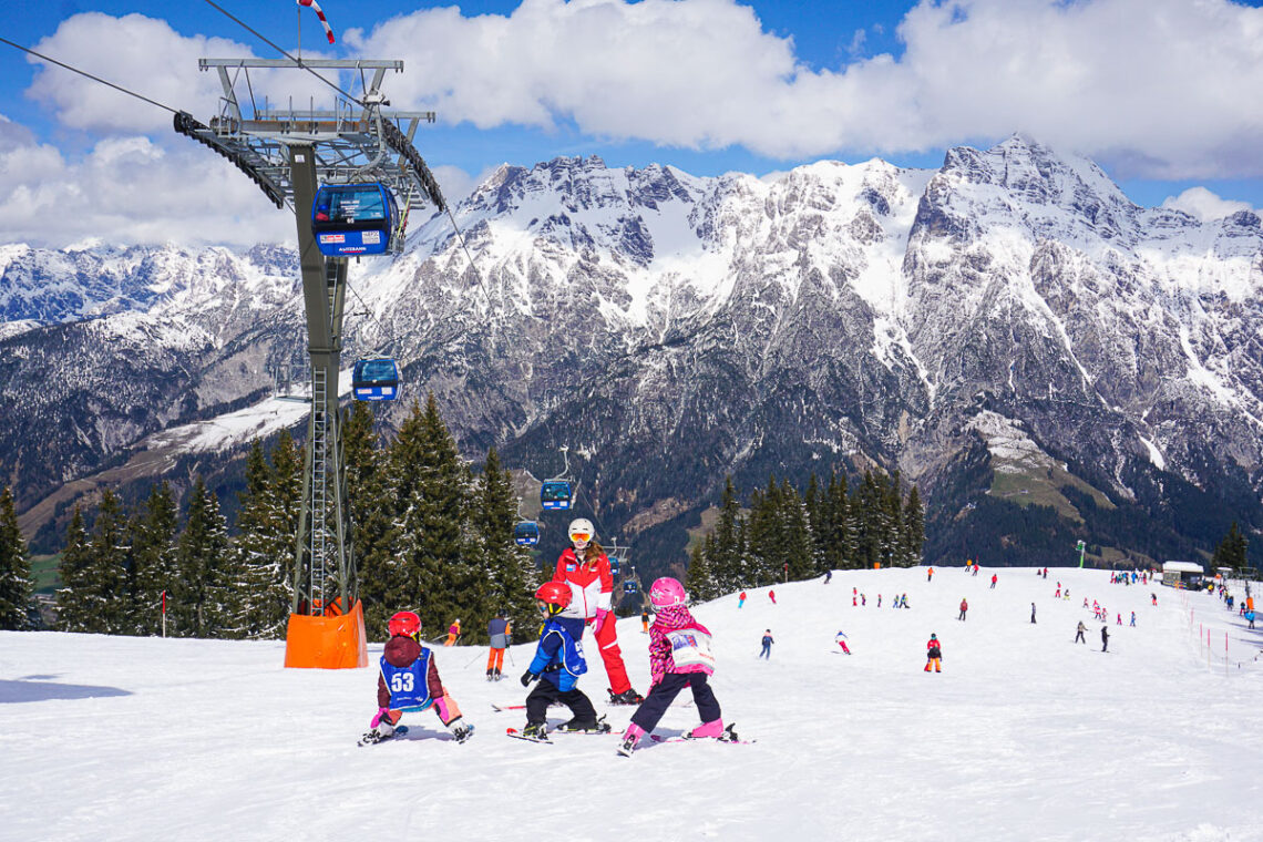 Winterurlaub in Leogang mit Kindern Skiurlaub