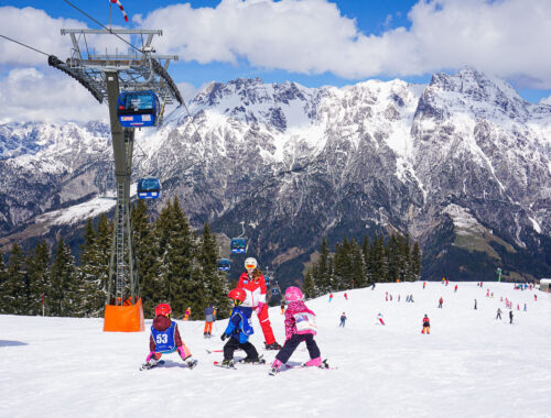 Winterurlaub in Leogang mit Kindern Skiurlaub