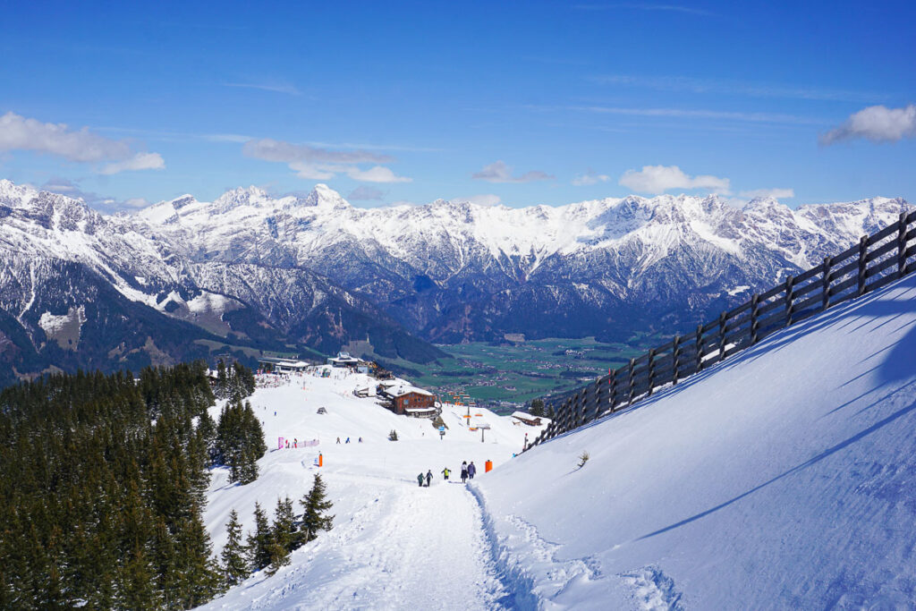 Asitzbahn Leogang Skiurlaub Skicircus Home of Lässig