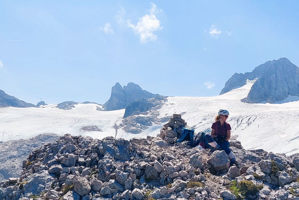 Schöberl Dachstein über den Klettersteig Via Steinbock