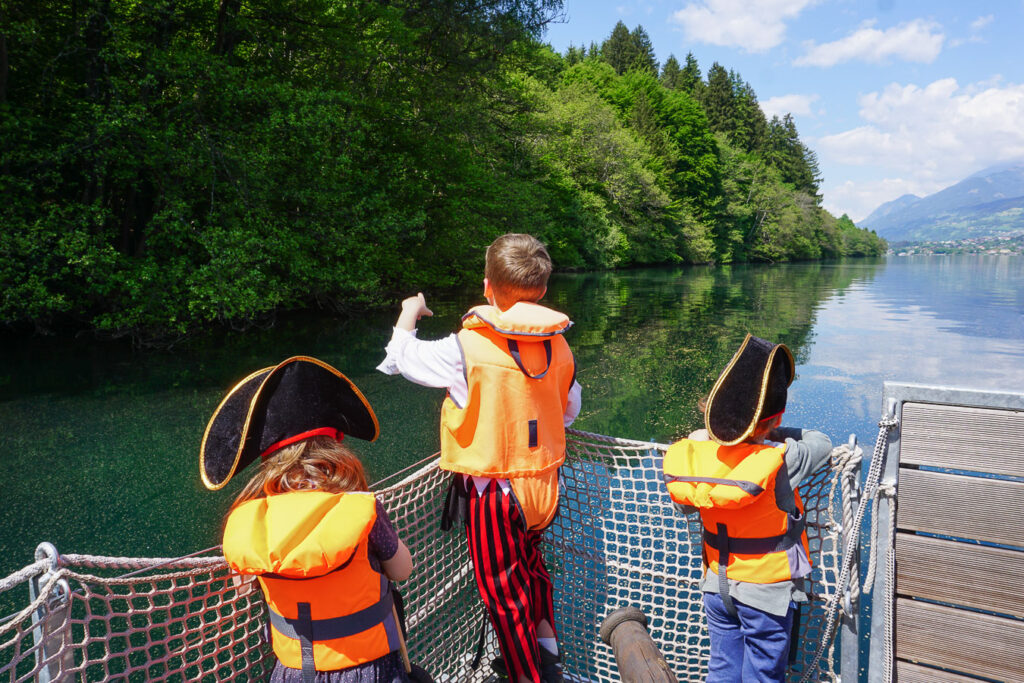 Familienurlaub Millstätter See Piratenschiff