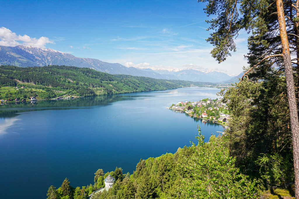 Slow Trail Zwergsee wandern Aussicht Millstätter See