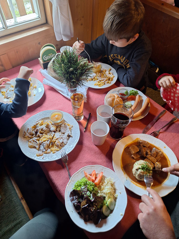 Bärenbadalm leckeres Essen