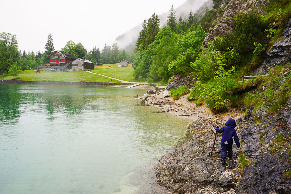 Achensee Ausflugstipps Gaisalm leichte Wanderung mit Kindern