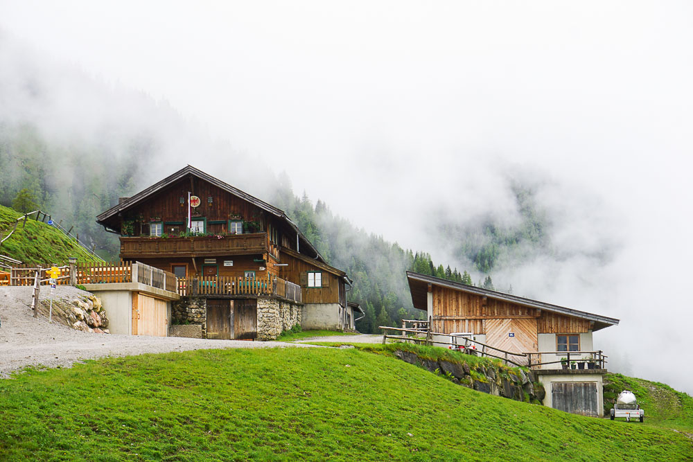 Bärenbadalm Achensee Karwendel