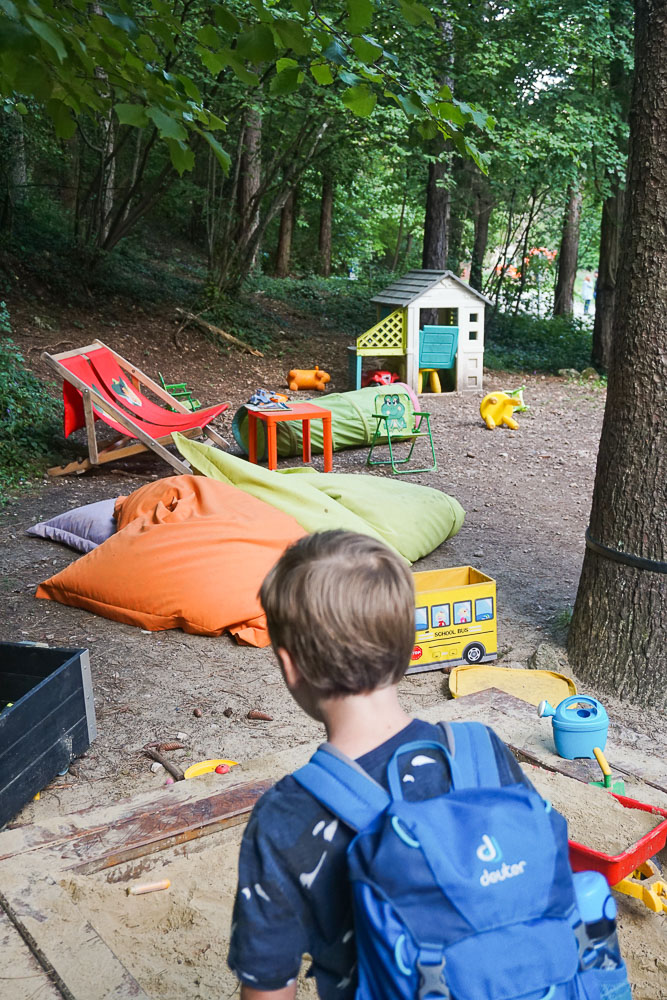 Johannesbachklamm Kind Spielplatz