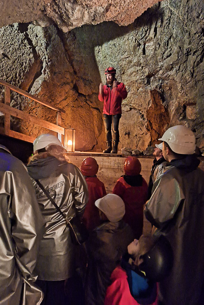 Silberbergwerk Schwaz Führung mit Kindern