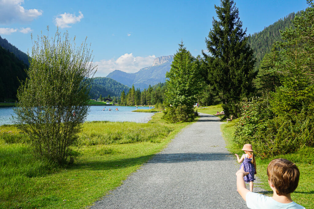 Pillersee mit Kindern Rundweg Rundwanderung