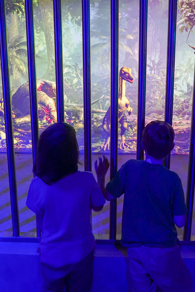 Jurassic immersive Ausstellung Wien