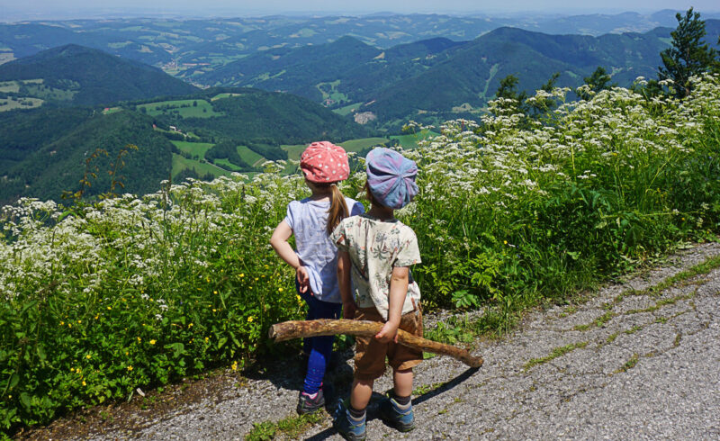 Wandern mit Kindern rund um Wien