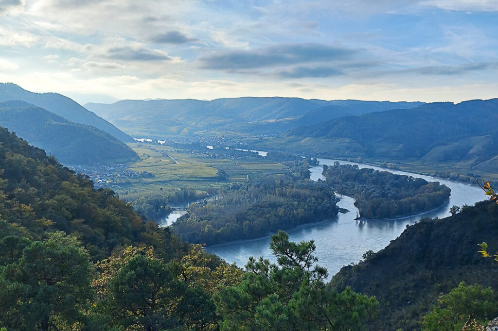 Vogelbergsteig Aussicht von der Kanzel