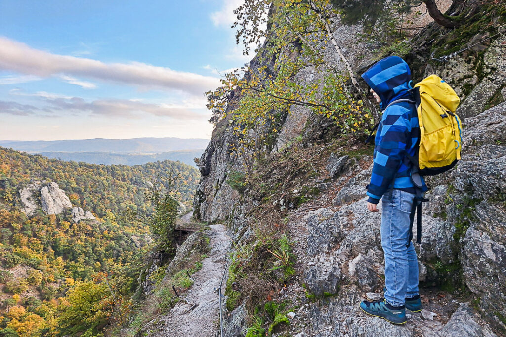 Vogelbergsteig mit Kindern