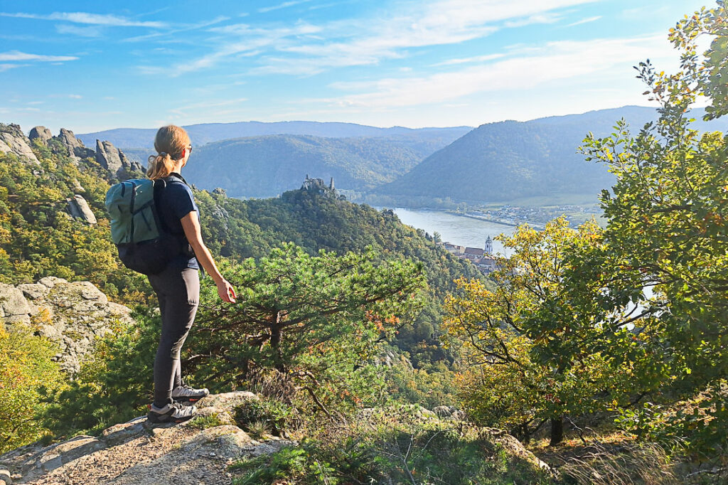 Wachau Wanderung bei Dürnstein: Vogelbergsteig