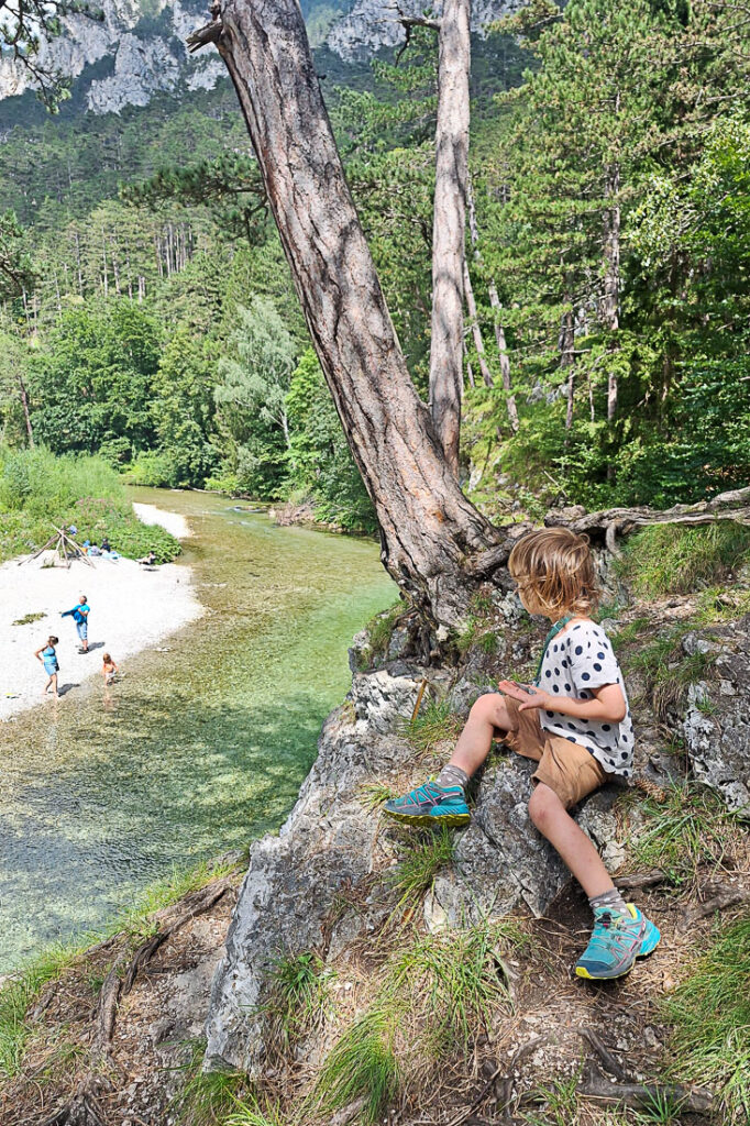 Am Wiener Wasserleitungsweg mit Kindern wandern