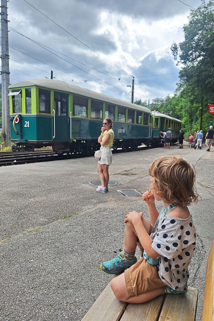 Hirschwang Höllentalbahn mit Kindern