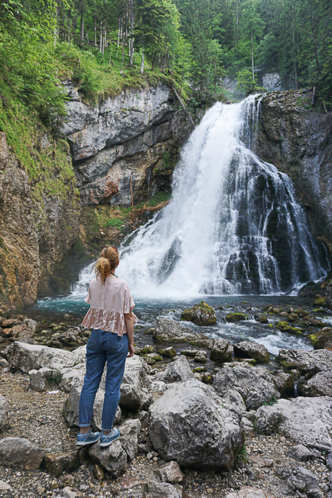 Am Gollinger Wasserfall