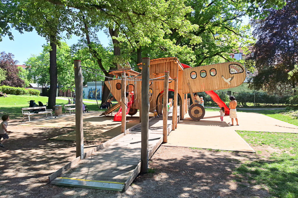 Volksgarten Graz Spielplatz